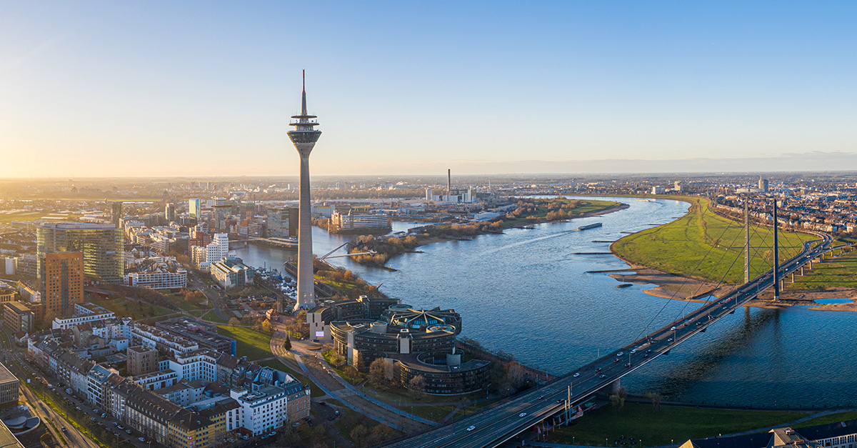 Dusseldorf skyline