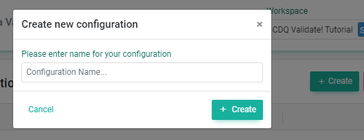 Enter a name for your configuration