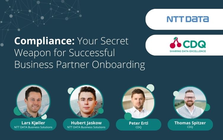 Risk-free business partner creation | NDBS & CDQ | CDQ