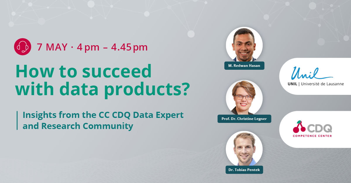 CC CDQ Webinar Data Products