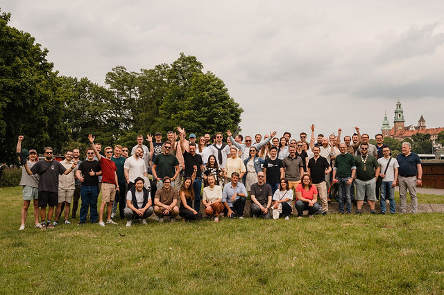 group photo summer event