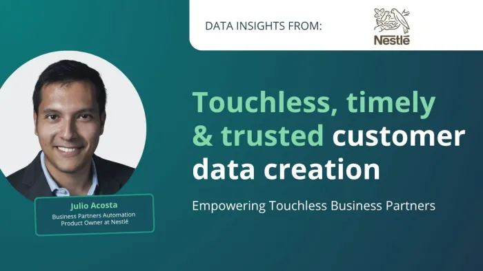 Nestlé: Touchless, timely & trusted customer data creation