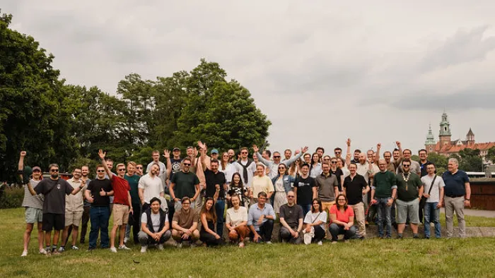 group photo summer event